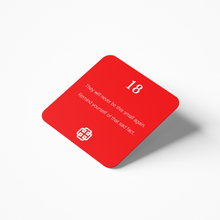 Load image into Gallery viewer, The Daily Dad pack is the ideal gift aimed to help new fathers deal with the stresses that comes with becoming a dad.  Packed with minimalist-isms and thought provoking advice from fathers from around the world, this pack of 101 best pieces of advice is packaged in a neat, resealable box, to aide you on your journey into fatherhood.